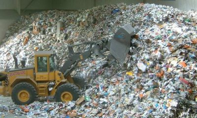 déchets plastiques pour recyclage