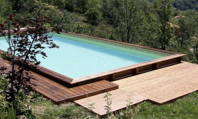 piscine en bois