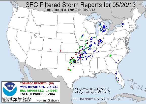 Tornade à Oklahoma