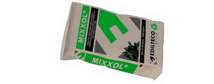 Le Mixxol est un mortier à base de noyaux d'olive aux caractéristiques équivalente à du béton classique