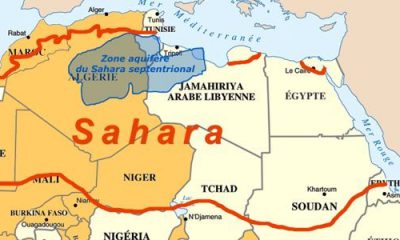 Nappe d'eau du Sahara septentrional