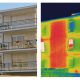 Diagnostic thermique d'une façade avec une caméra thermique