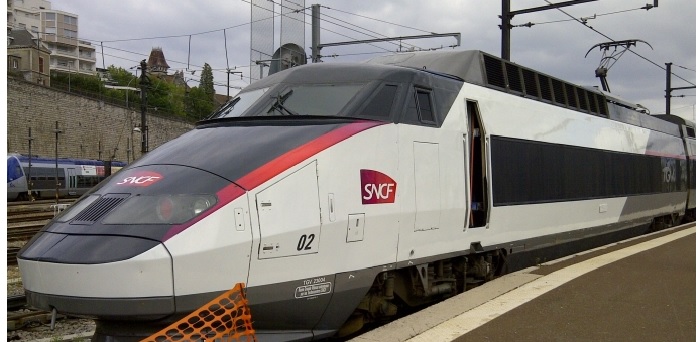 Train TGV de la SNCF