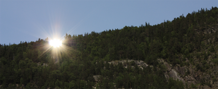 récupération de la lumiere du soleil