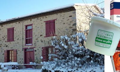 La chaux est une version écolo du ciment