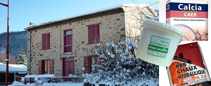 La chaux est une version écolo du ciment