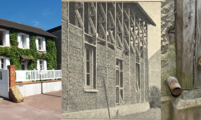 La première maison en paille du monde, se trouve en France