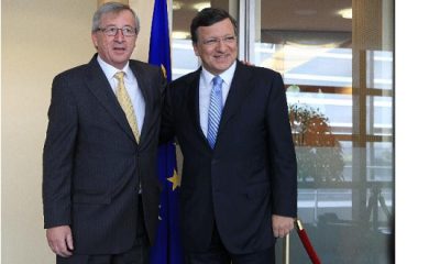 L'ancien et le nouveau président de la Commission européenne