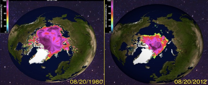 les glaces fondent, les océans montent