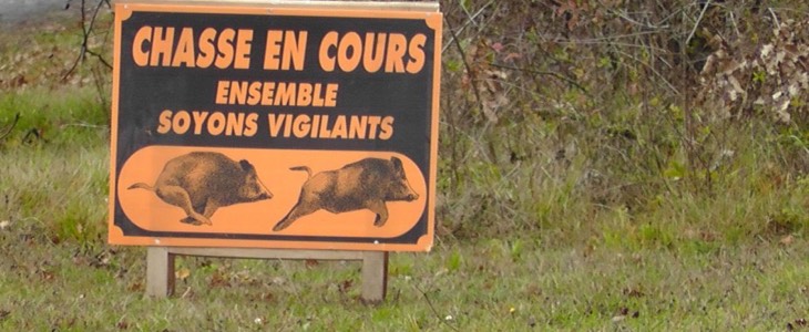 interdiction de promenade pour cause de chasse